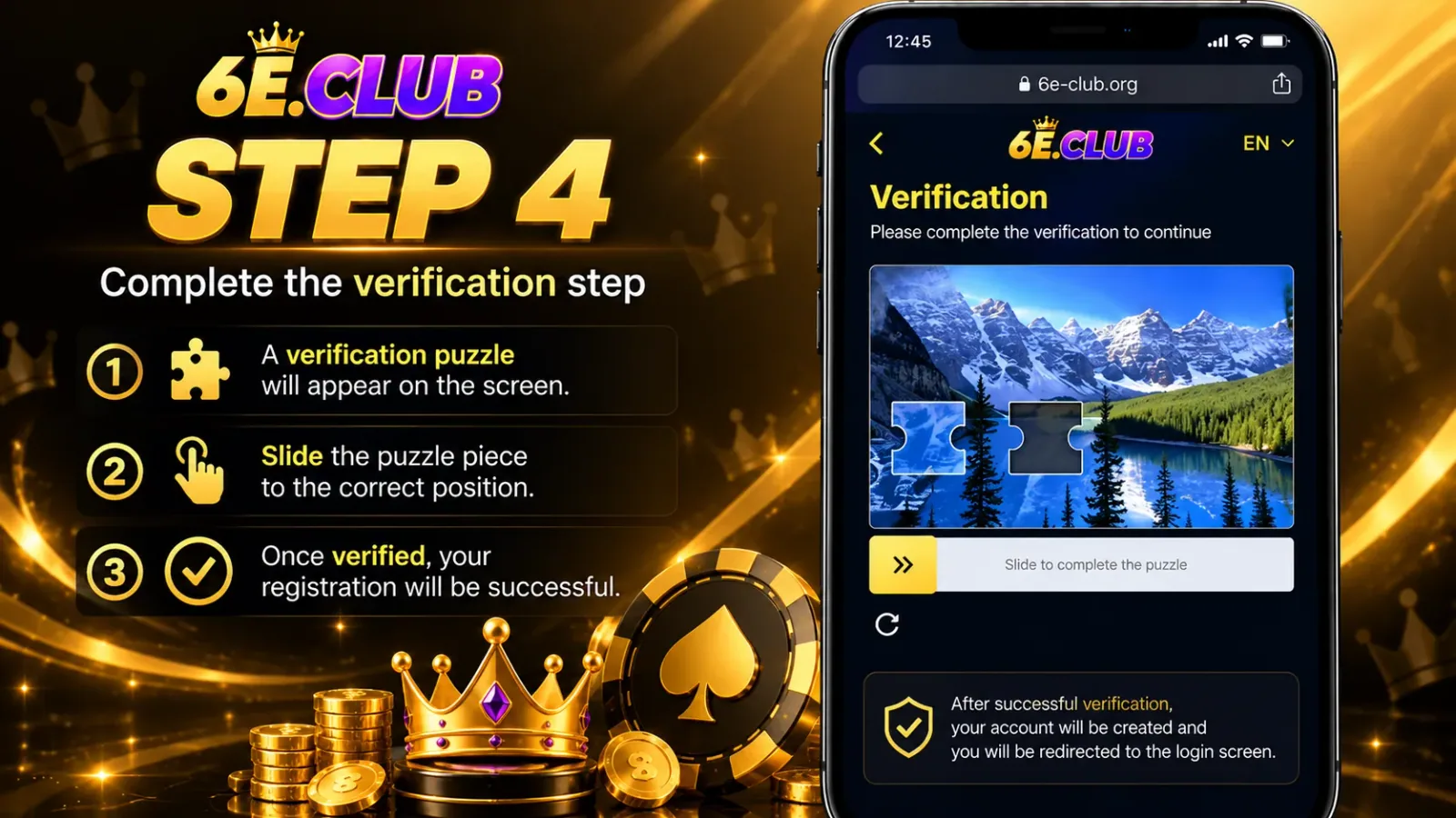 Step 4: Review, Submit, and Wait for Confirmation