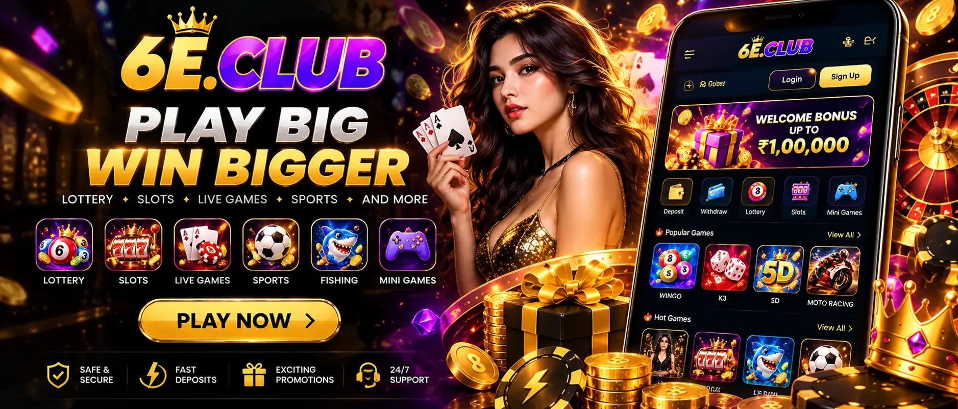 Casino Gaming on 6E Club